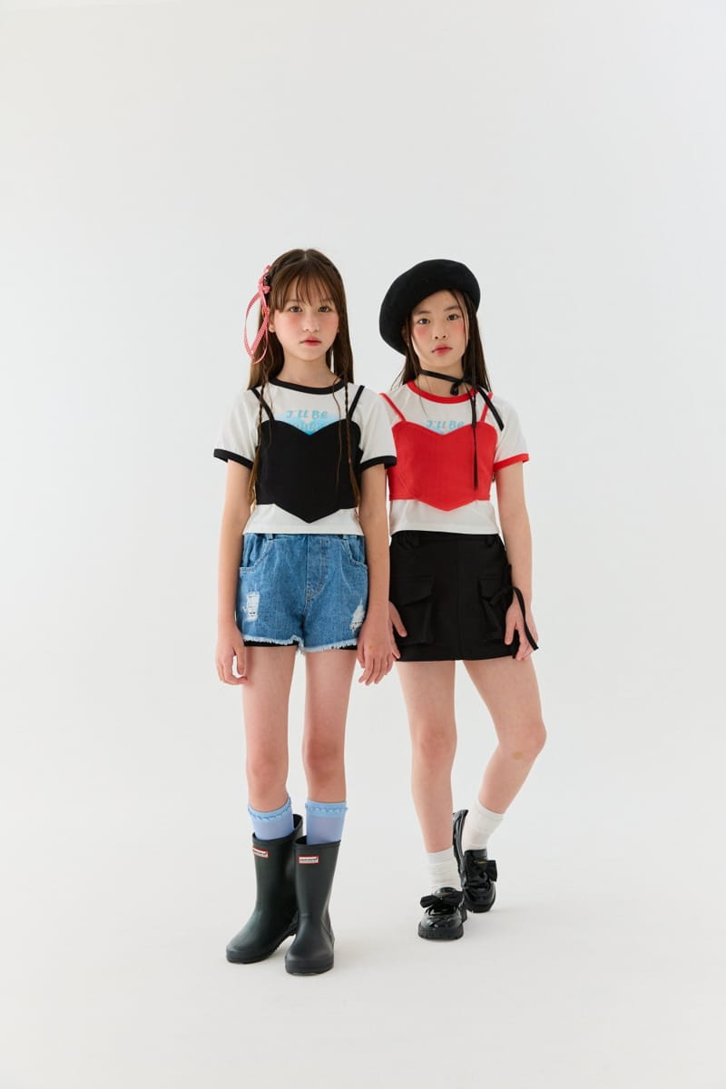 Lilas - Korean Children Fashion - #discoveringself - Heart Bustier - 7
