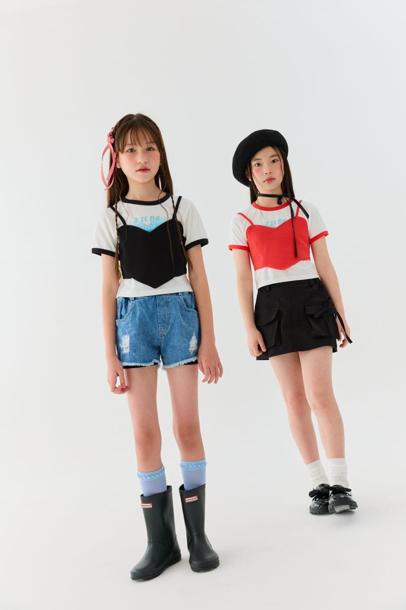 Lilas - Korean Children Fashion - #fashionkids - Heart Bustier - 8