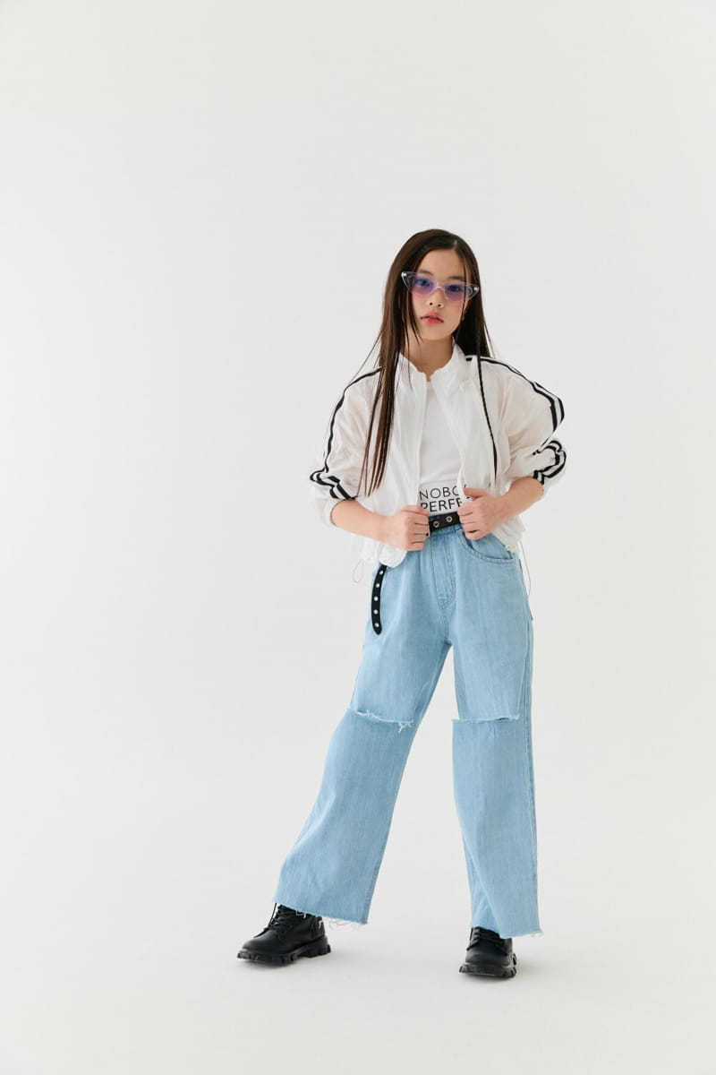 Lilas - Korean Children Fashion - #kidzfashiontrend - Hot Denim Pants - 3