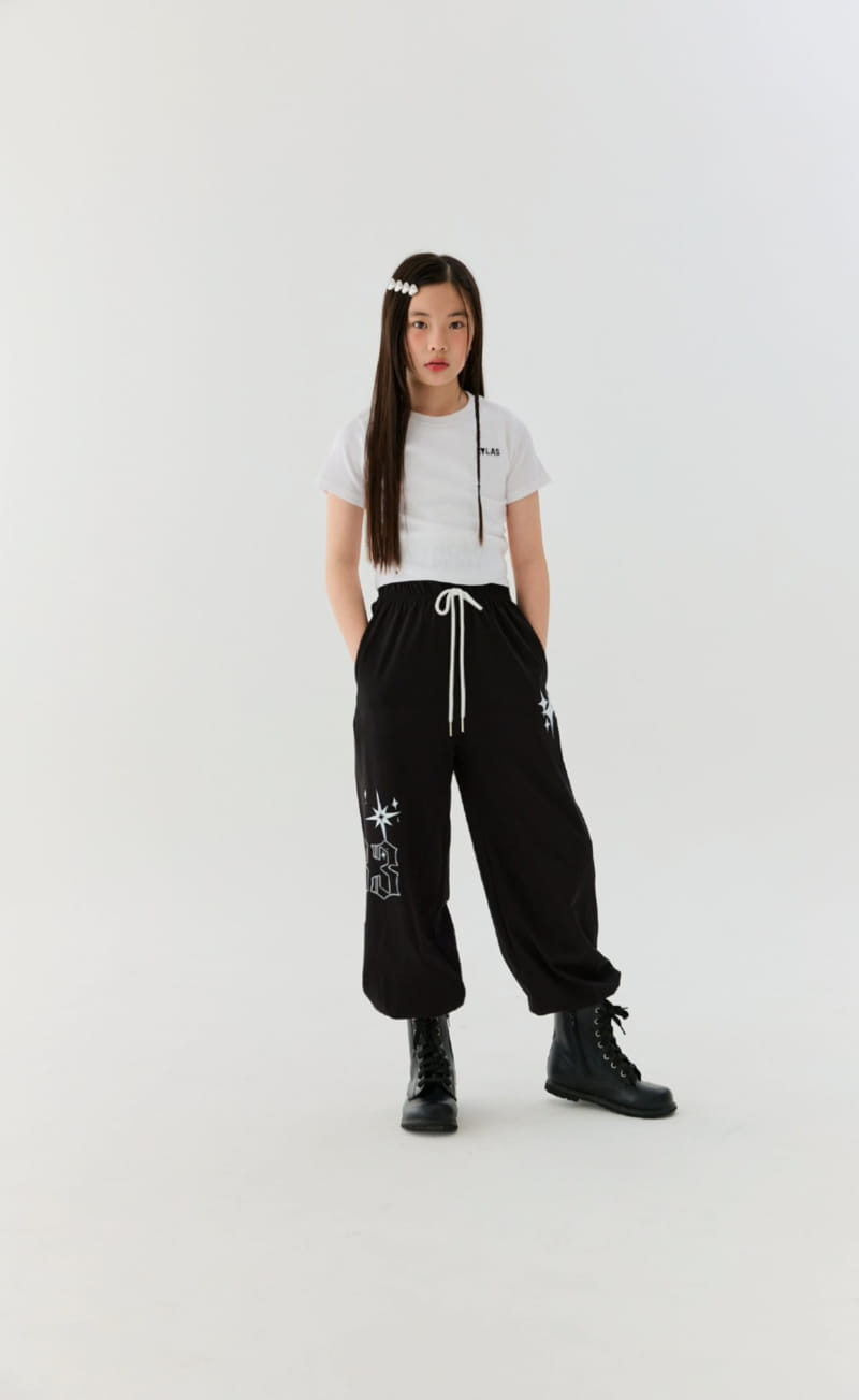 Lilas - Korean Children Fashion - #magicofchildhood - Sparkle Jogger Pants - 2