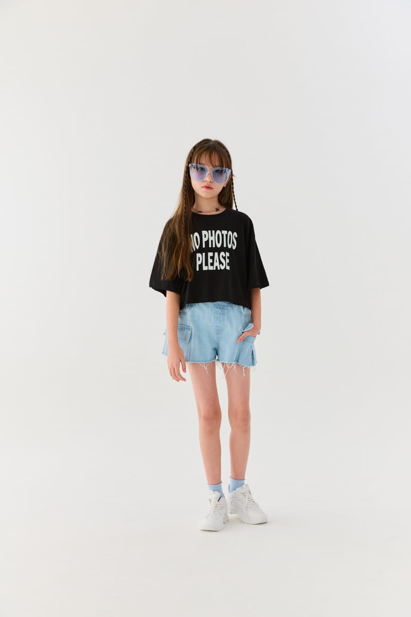 Lilas - Korean Children Fashion - #littlefashionista - No Photo Crop Tee - 4