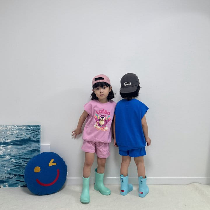 Little Rabbit - Korean Children Fashion - #childofig - L Top Bottom Set - 7
