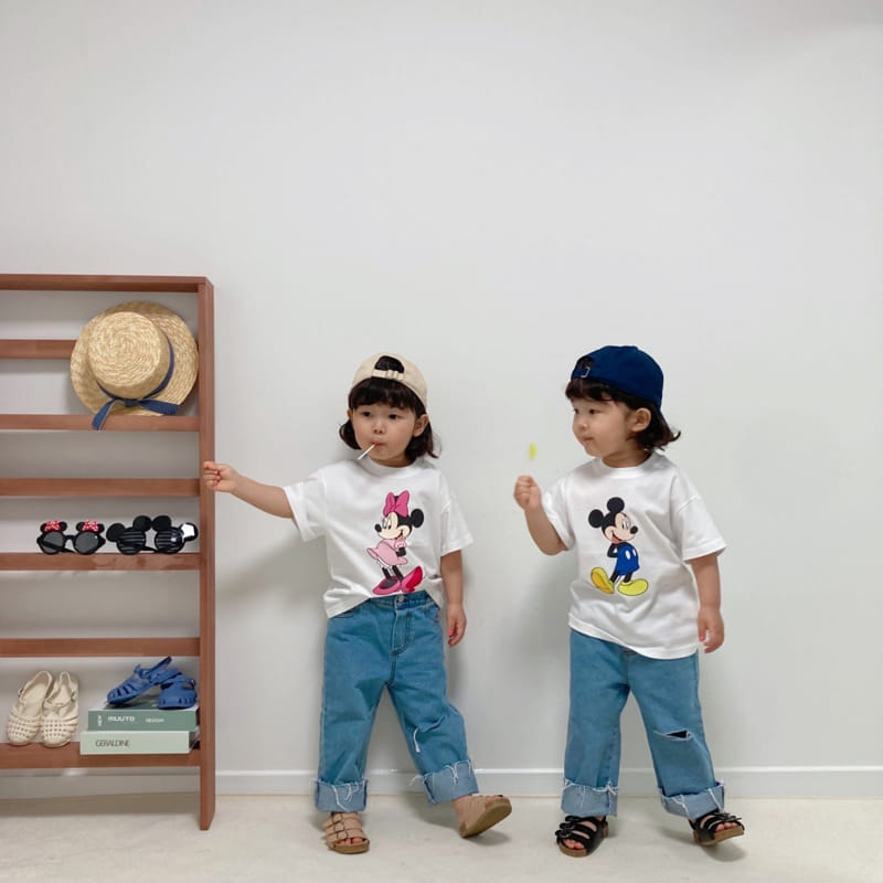Little Rabbit - Korean Children Fashion - #stylishchildhood - Family tee - 4