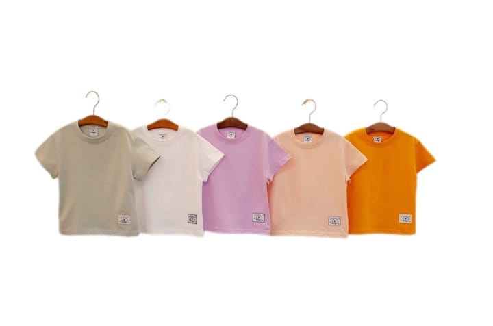 Little Rabbit - Korean Children Fashion - #childofig - Washing Mos Short Sleeve Tee