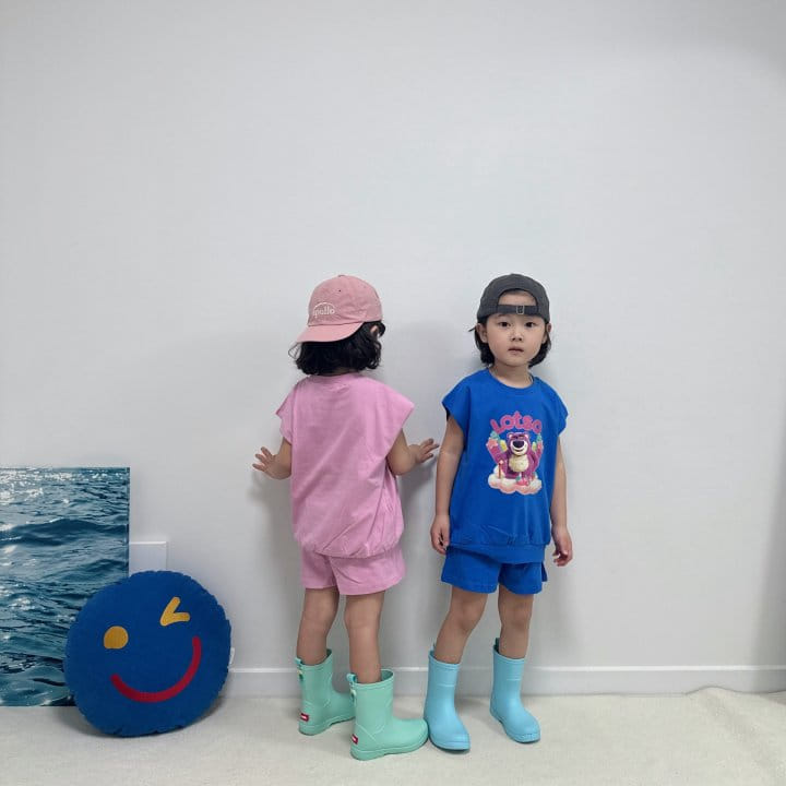 Little Rabbit - Korean Children Fashion - #childrensboutique - L Top Bottom Set - 8