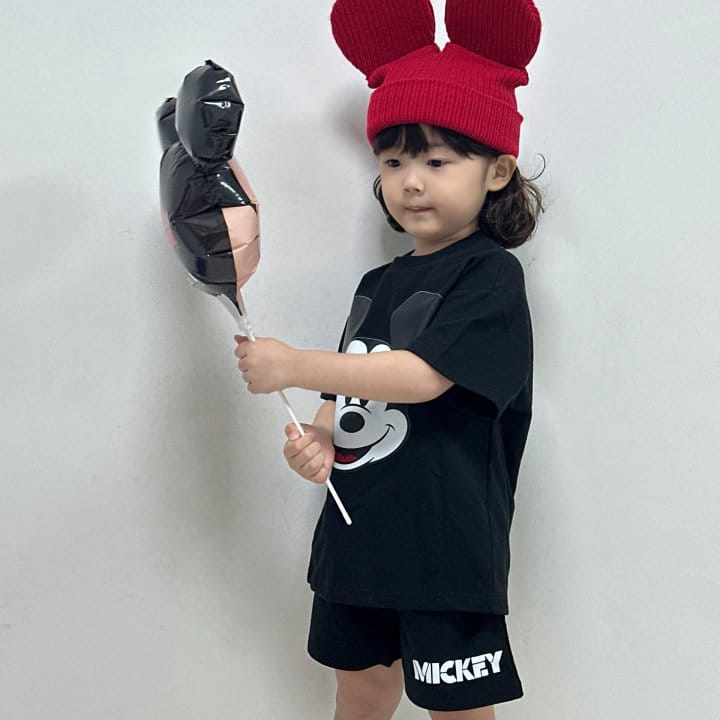 Little Rabbit - Korean Children Fashion - #designkidswear - Blakc M Top Bottom Set - 8