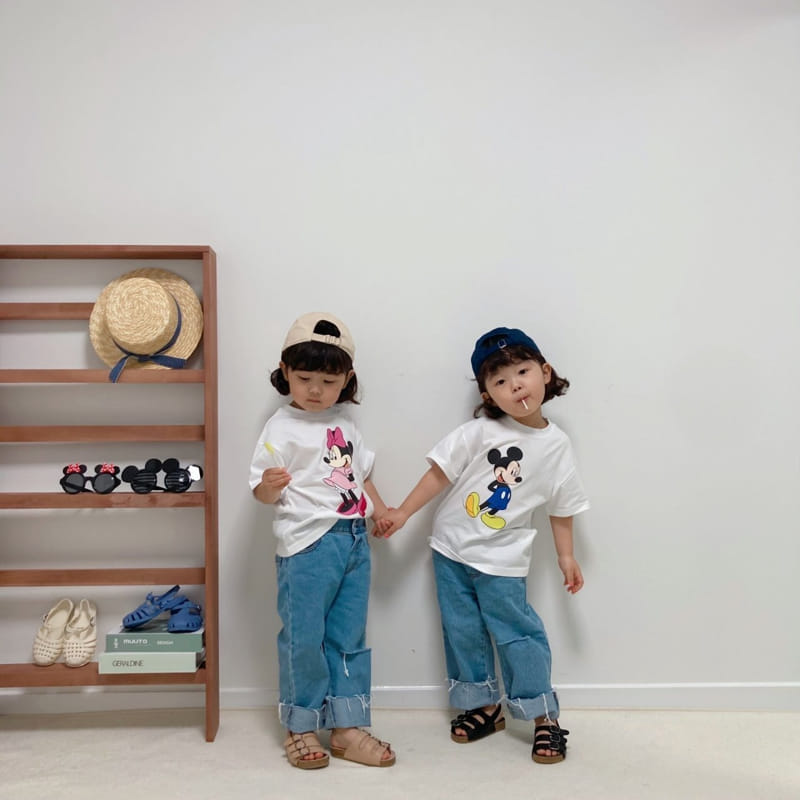 Little Rabbit - Korean Children Fashion - #designkidswear - Family tee - 6