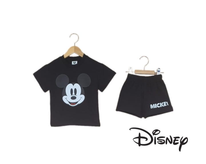 Little Rabbit - Korean Children Fashion - #kidsshorts - Blakc M Top Bottom Set - 11