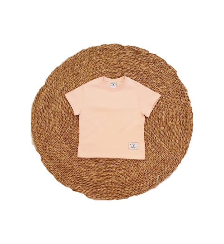 Little Rabbit - Korean Children Fashion - #kidsshorts - Washing Mos Short Sleeve Tee - 6