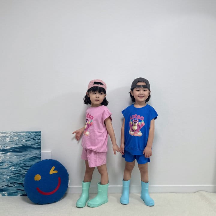 Little Rabbit - Korean Children Fashion - #stylishchildhood - L Top Bottom Set - 6