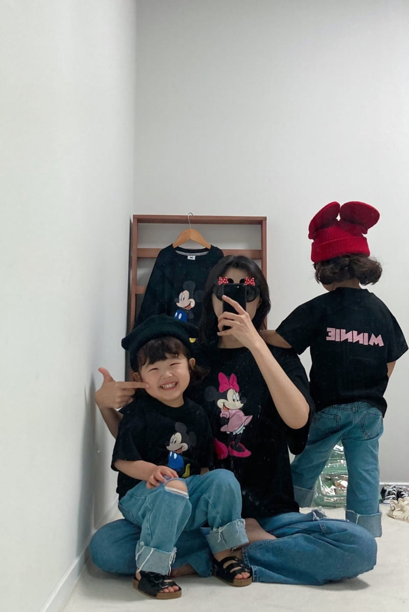 Little Rabbit - Korean Children Fashion - #stylishchildhood - Family tee - 3
