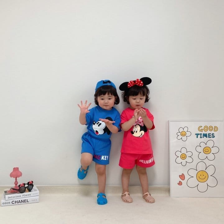 Little Rabbit - Korean Children Fashion - #stylishchildhood - M Friends Top Bottom Set - 2