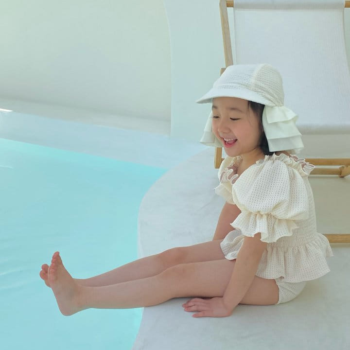 Log101 - Korean Children Fashion - #designkidswear - Log Smoke Two Piece Swim Wear - 9