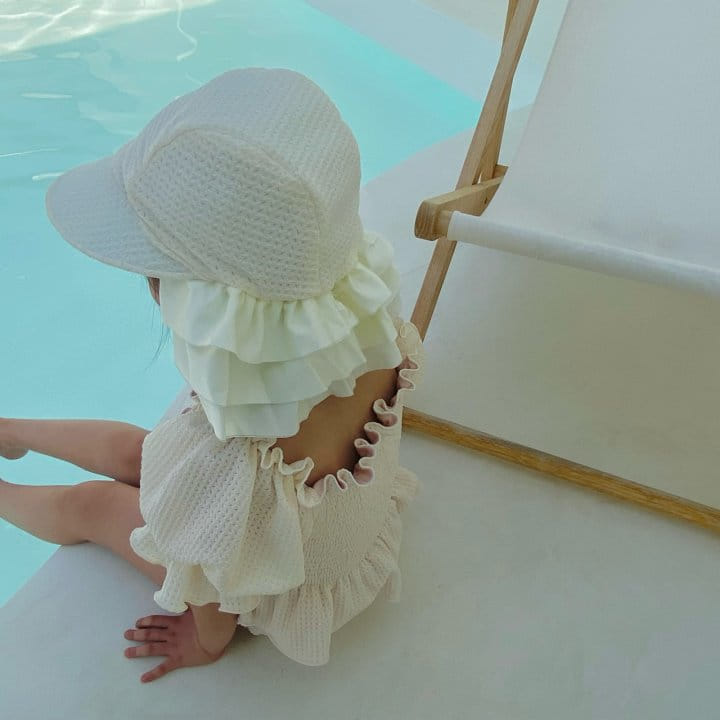 Log101 - Korean Children Fashion - #discoveringself - Log Smoke Two Piece Swim Wear - 10