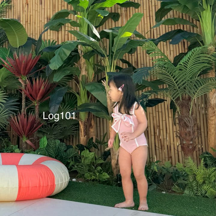Log101 - Korean Children Fashion - #minifashionista - Log Ribbon Swim Wear - 10