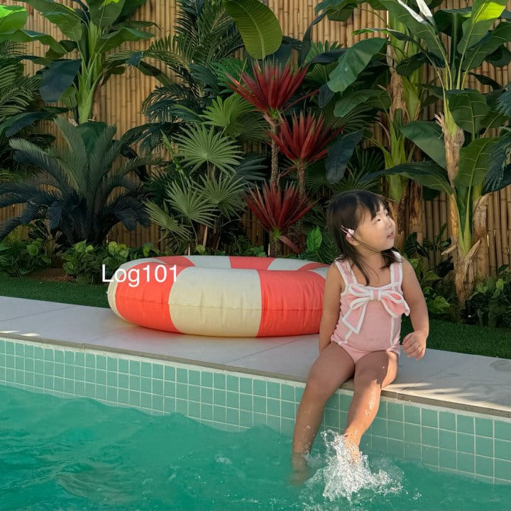 Log101 - Korean Children Fashion - #prettylittlegirls - Log Ribbon Swim Wear - 11