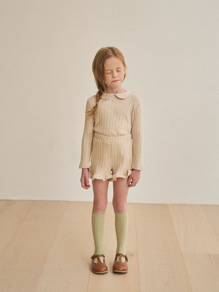 Lolobole - Korean Children Fashion - #Kfashion4kids - Circle Rib Tee - 8