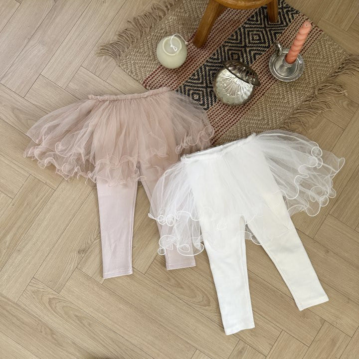 Lolobole - Korean Children Fashion - #childofig - Sha Skirt Leggings