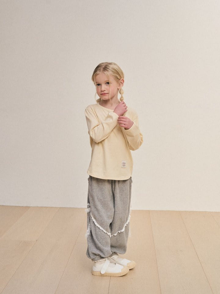 Lolobole - Korean Children Fashion - #childofig - Lolo Piping Tee - 5