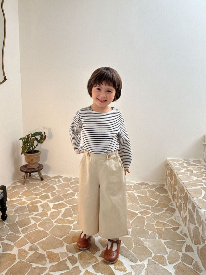 Lolobole - Korean Children Fashion - #designkidswear - Boat Neck Tee - 9