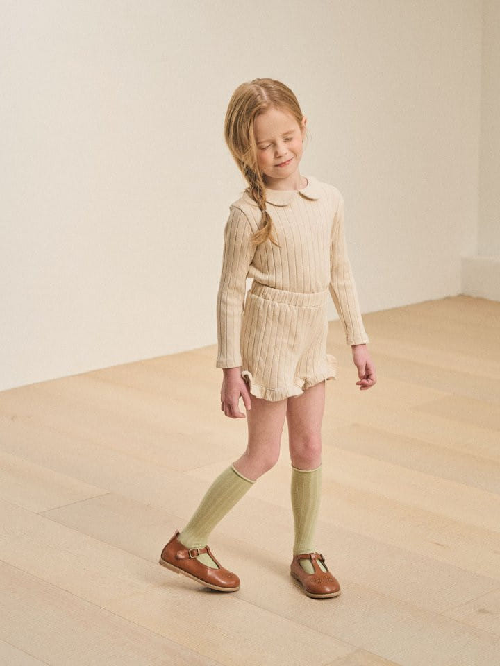 Lolobole - Korean Children Fashion - #discoveringself - Circle Rib Tee - 3