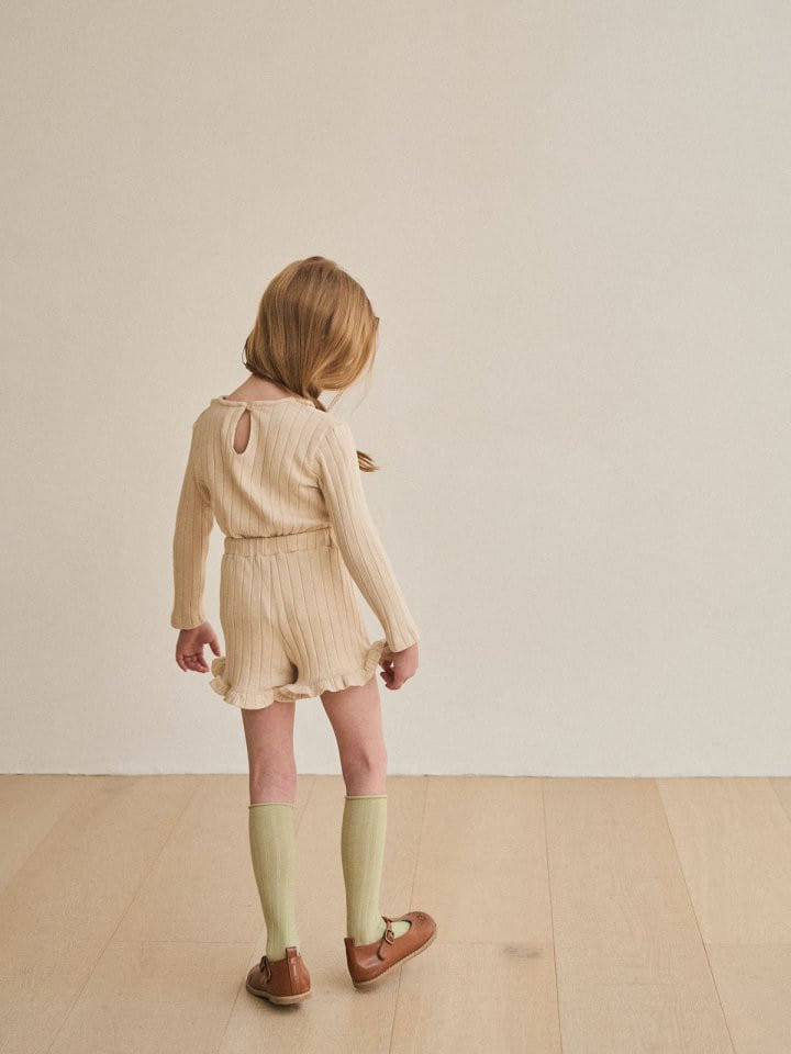 Lolobole - Korean Children Fashion - #discoveringself - Circle Rib Tee - 4