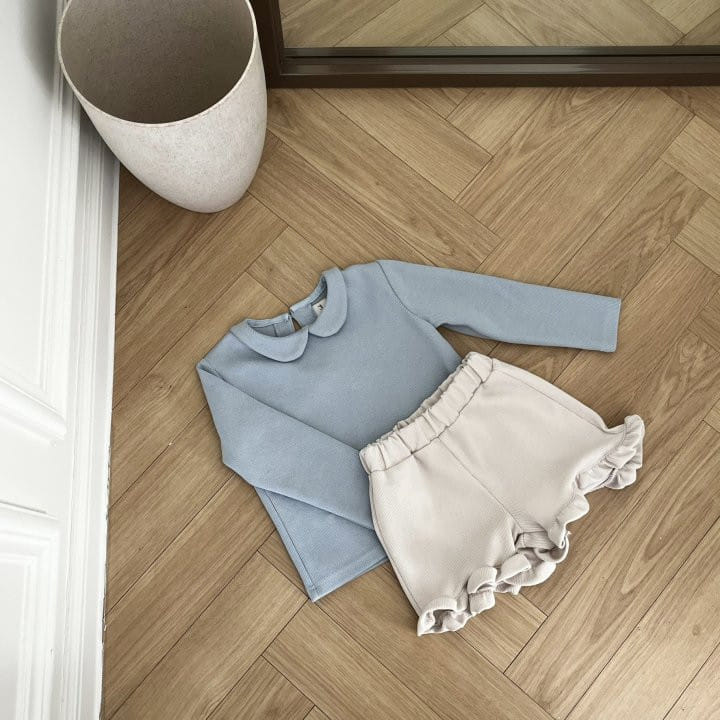 Lolobole - Korean Children Fashion - #kidsshorts - Sakariba Frill Pants
