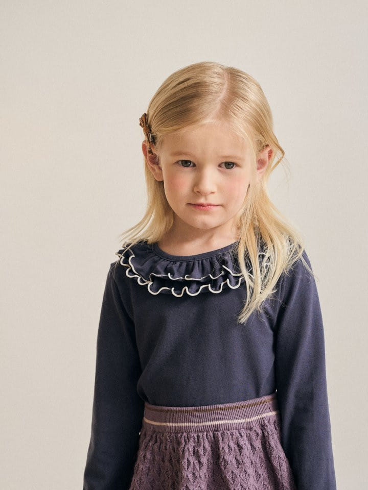 Lolobole - Korean Children Fashion - #kidzfashiontrend - Double Feill Tee - 2