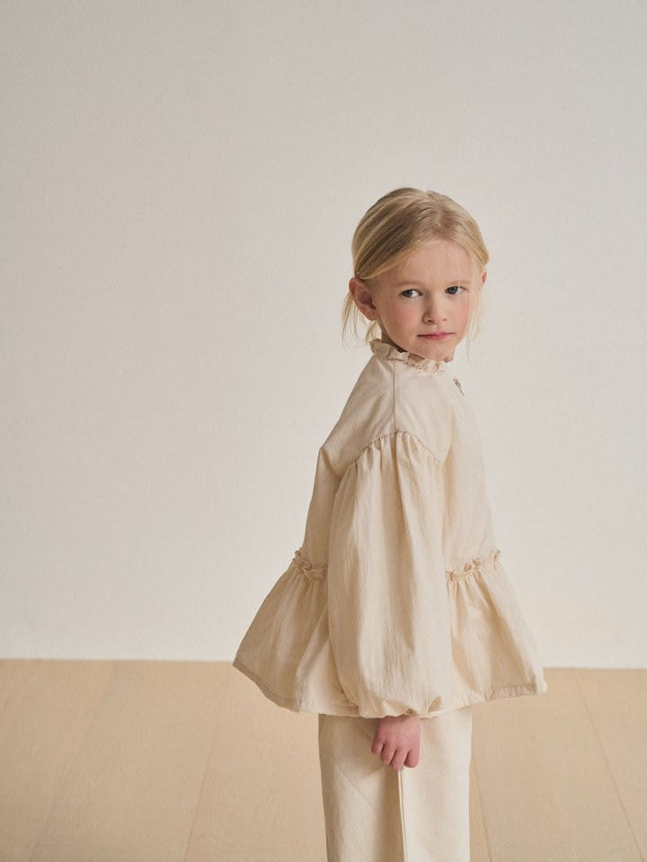 Lolobole - Korean Children Fashion - #littlefashionista - Frill Windbreaker - 6