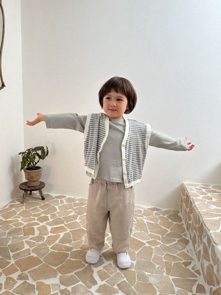 Lolobole - Korean Children Fashion - #Kfashion4kids - Terry ST Vest - 4