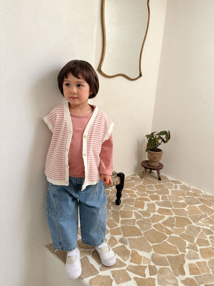Lolobole - Korean Children Fashion - #prettylittlegirls - Terry ST Vest - 7