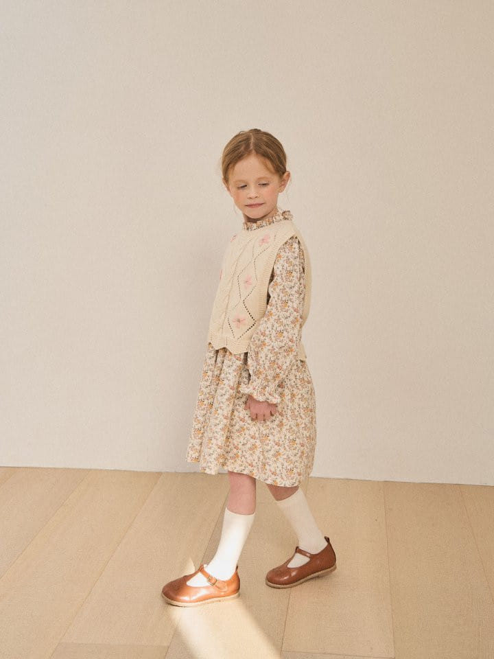Lolobole - Korean Children Fashion - #todddlerfashion - Bonjour One-Piece - 9