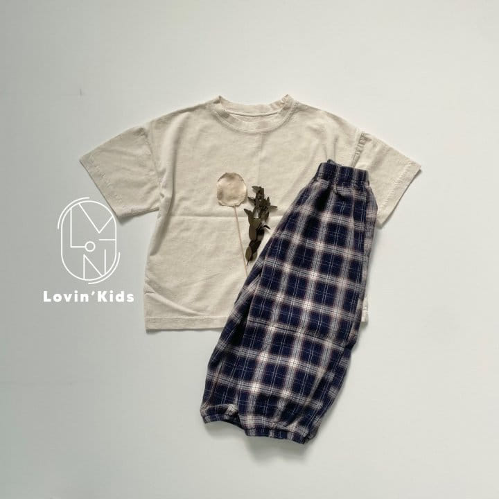 Lovin - Korean Children Fashion - #childofig - Summer Check Pants - 7