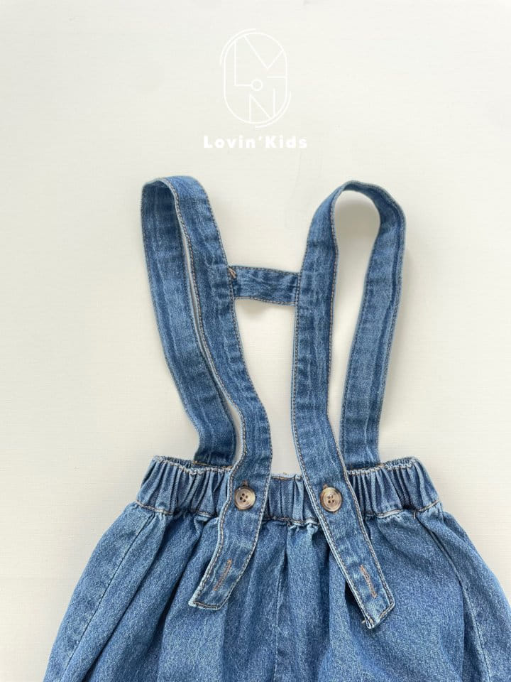 Lovin - Korean Children Fashion - #childofig - Dungarees Balloon Jeans - 6