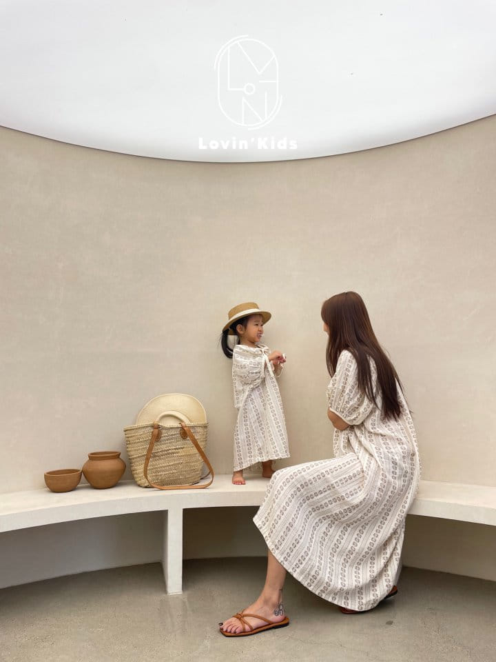 Lovin - Korean Children Fashion - #designkidswear - MOM Roman Puff One-Piece - 8