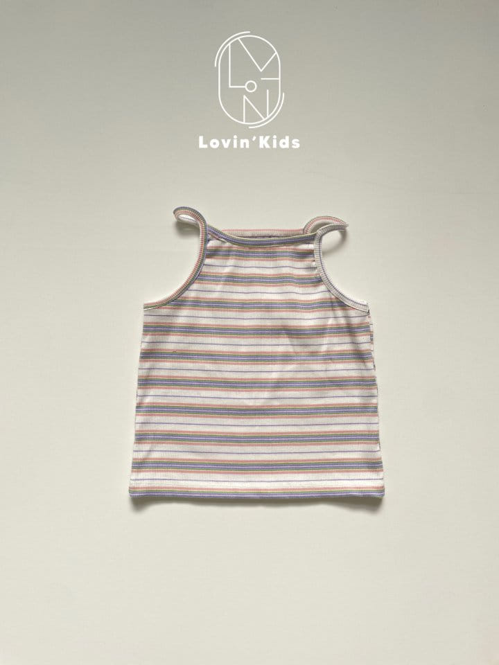 Lovin - Korean Children Fashion - #childrensboutique - Retro Sleeveless Tee - 4