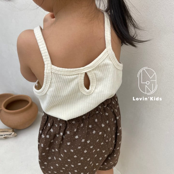 Lovin - Korean Children Fashion - #designkidswear - Rib Hool Sleeveless Tee - 10