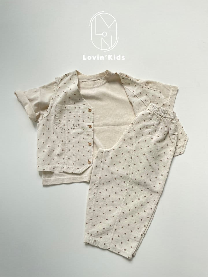 Lovin - Korean Children Fashion - #littlefashionista - Linen Vest - 6