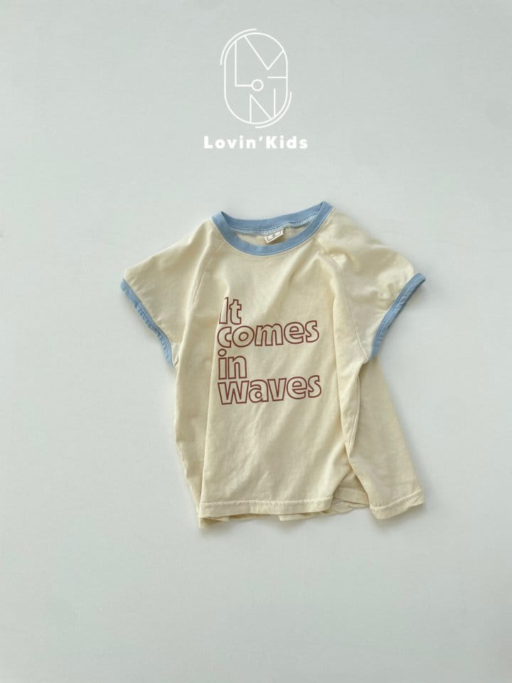 Lovin - Korean Children Fashion - #Kfashion4kids - Color Wave Tee - 4