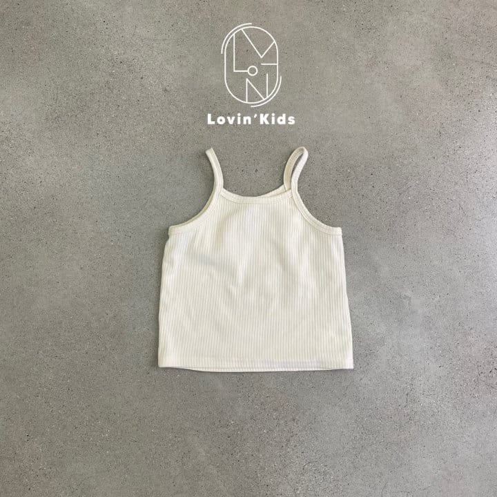 Lovin - Korean Children Fashion - #littlefashionista - Rib Hool Sleeveless Tee