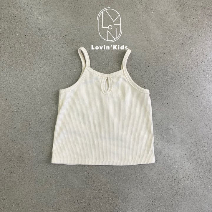 Lovin - Korean Children Fashion - #magicofchildhood - Rib Hool Sleeveless Tee - 2