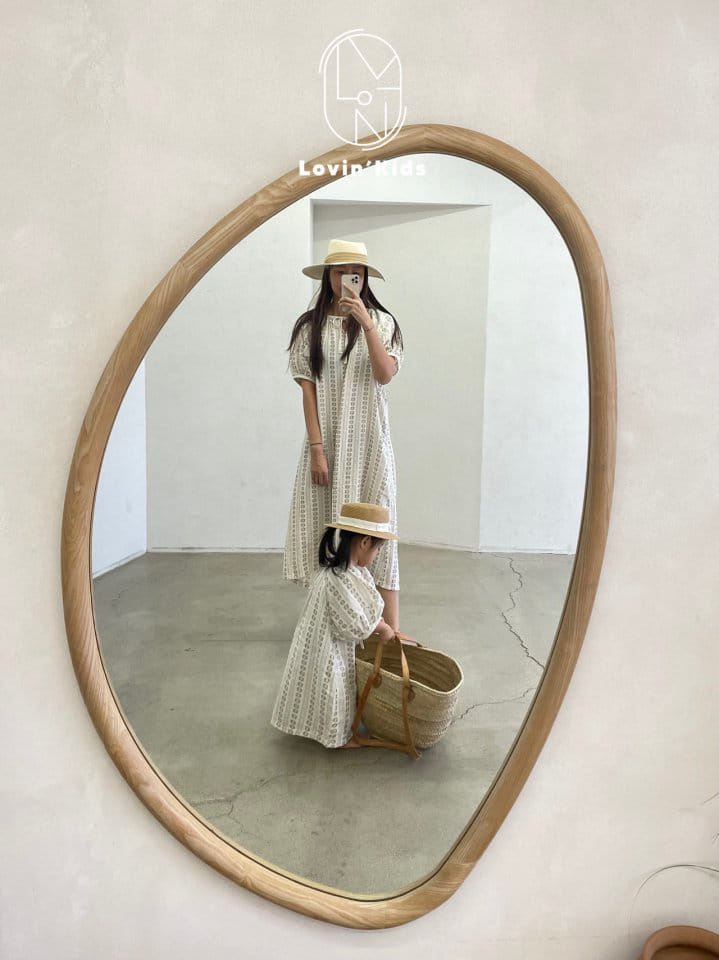 Lovin - Korean Children Fashion - #minifashionista - MOM Roman Puff One-Piece 