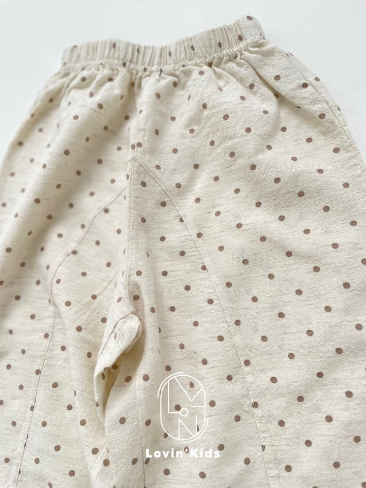 Lovin - Korean Children Fashion - #minifashionista - Linen Slit Pants - 9