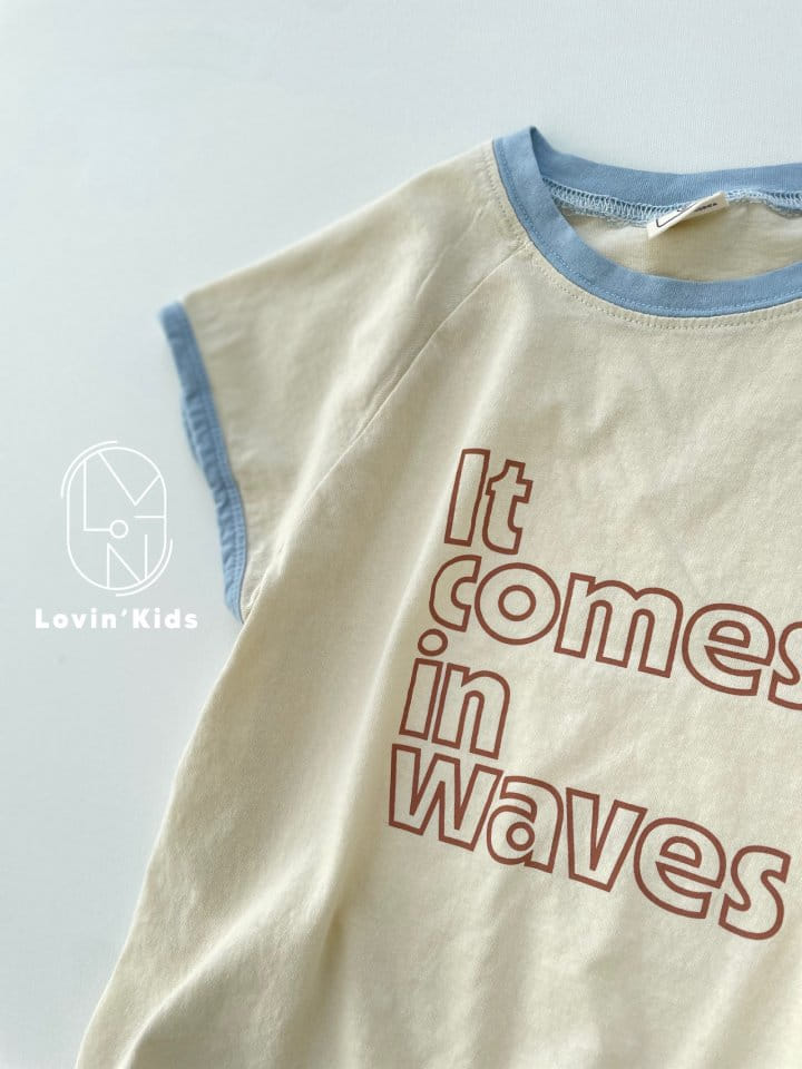 Lovin - Korean Children Fashion - #minifashionista - Color Wave Tee - 6