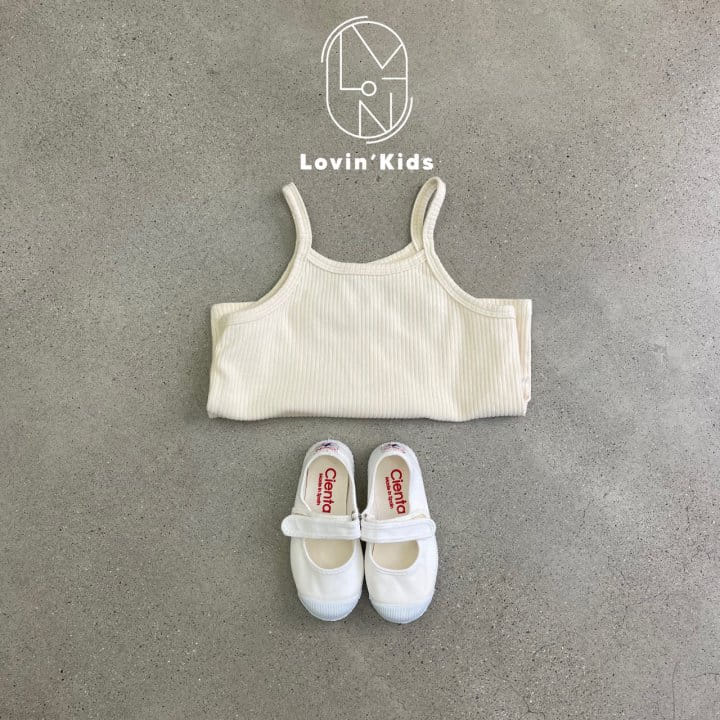 Lovin - Korean Children Fashion - #minifashionista - Rib Hool Sleeveless Tee - 3