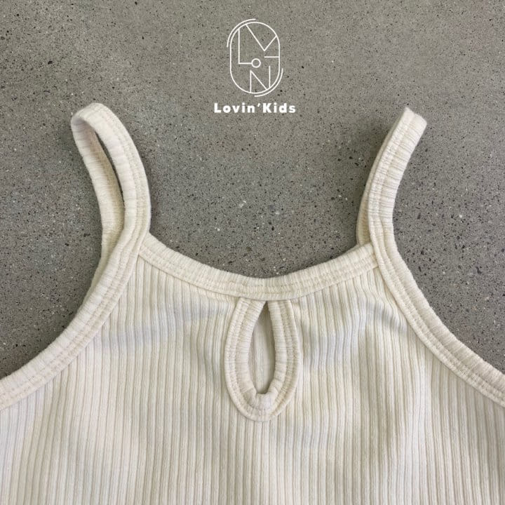 Lovin - Korean Children Fashion - #minifashionista - Rib Hool Sleeveless Tee - 4