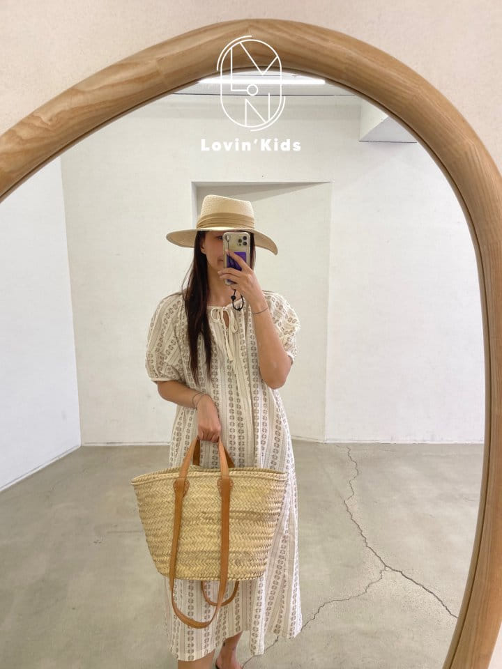 Lovin - Korean Children Fashion - #stylishchildhood - MOM Roman Puff One-Piece - 5