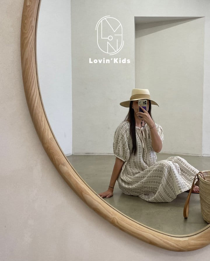 Lovin - Korean Children Fashion - #todddlerfashion - MOM Roman Puff One-Piece - 3