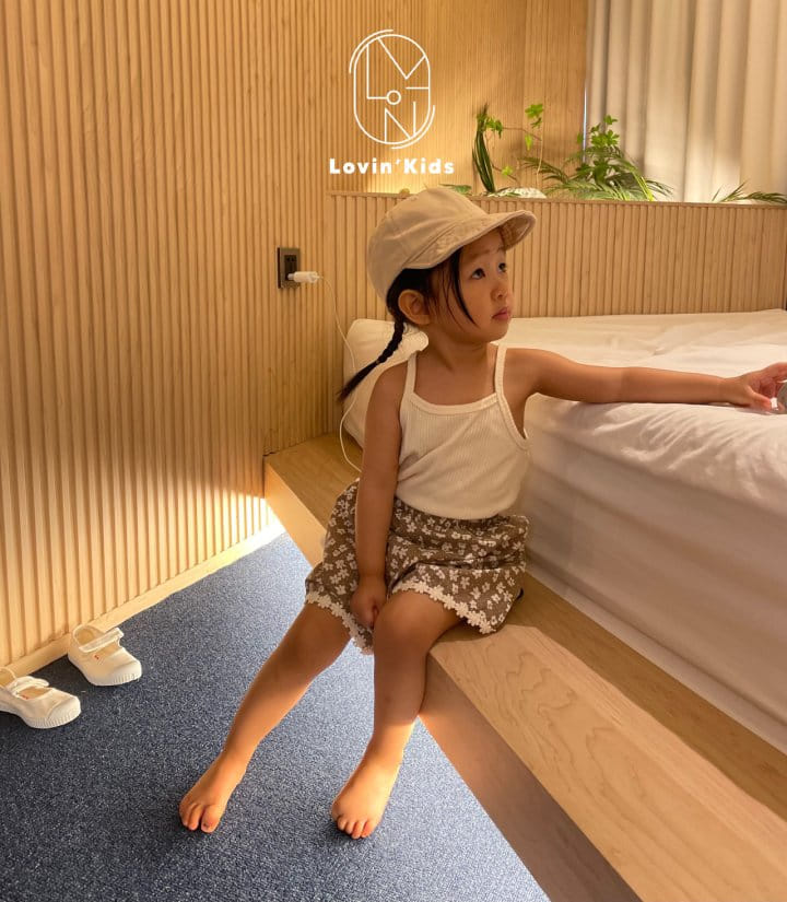 Lovin - Korean Children Fashion - #todddlerfashion - Rib Hool Sleeveless Tee - 5