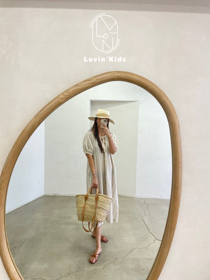 Lovin - Korean Children Fashion - #todddlerfashion - MOM Roman Puff One-Piece - 4